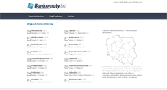 Desktop Screenshot of bankomaty.biz